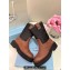 Prada Calfskin and Re-Nylon Ankle Boots Coffee 2024