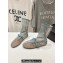 Alaia Fishnet High Ballet Flats Gray 2024