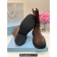Prada Suede Calfskin Ankle Boots Coffee 2024