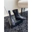 Chanel Calfskin and Grosgrain Ankle Boots Black 2024
