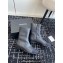 Chanel Calfskin and Grosgrain Ankle Boots Black 2024