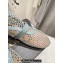 Alaia Fishnet High Ballet Flats Gray 2024