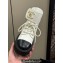 Chanel Lambskin Quilting Chain CC Logo Combat Boots White 2024