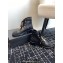 Chanel Calfskin, Grosgrain, Imitation Pearls, Strass & Metal Combat Boots G45856 Black 2024
