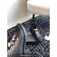 Chanel Calfskin, Grosgrain, Imitation Pearls, Strass & Metal Combat Boots G45856 Black 2024