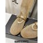 Alaia Fishnet High Ballet Flats Gold 2024