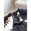 Chanel Crinkled Calfskin, Grosgrain, Imitation Pearls, Strass & Metal Combat Boots G45856 White 2024