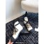 Chanel Crinkled Calfskin, Grosgrain, Imitation Pearls, Strass & Metal Combat Boots G45856 White 2024