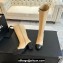Chanel Heel 7cm Calfskin Chain High Boots G45977 Beige 2024