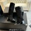 Chanel Heel 7cm Calfskin Chain High Boots G45977 Suede Black 2024