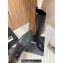 Chanel Heel 5cm CC Logo High Boots Calfskin Black 2024