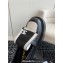 Chanel Calfskin Moccasins Black/White with Buckle 2024