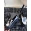Chanel Calfskin Moccasins Black/White with Buckle 2024