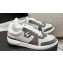 Chanel Suede Calfskin and Fabric Sneakers Gray 2024