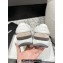 Chanel Suede Calfskin and Fabric Sneakers Gray 2024