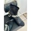 Chanel Heel 5cm Stretch Lambskin, Grosgrain, Imitation Pearls & Metal Short Boots G45794 Black 2024