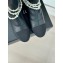 Chanel Heel 5cm Stretch Lambskin, Grosgrain, Imitation Pearls & Metal Short Boots G45794 Black 2024