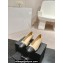 Chanel Metal Heel Pumps Quilting Leather Beige 2024