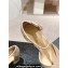 Chanel Crystal Heel Mary Janes G45235 Suede Beige 2024
