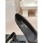 Chanel Metal Heel Pumps Quilting Leather Black 2024