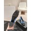 Chanel Print Velvet and Grosgrain Pumps Blue 2024