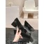 Chanel Print Velvet and Grosgrain Pumps Black 2024