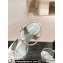 Chanel Camellia Sandals Suede Gray 2024