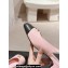 Chanel Heel 4.5cm Calfskin Slingbacks G45768 Pink 2024