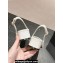 Chanel Heel 4.5cm Calfskin Slingbacks G45768 White 2024