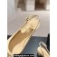 Chanel Heel 4.5cm Calfskin Slingbacks G45768 Beige 2024
