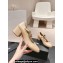 Chanel Heel 5cm Lambskin Mary Janes G45777 Beige 2024