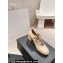 Chanel Heel 5cm Lambskin Mary Janes G45777 Beige 2024