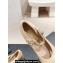 Chanel Heel 5cm Lambskin Mary Janes G45777 Beige 2024
