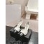 Chanel Metal Heel Mary Janes G45235 Quilting Leather White 2024
