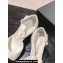 Chanel Metal Heel Mary Janes G45235 Quilting Leather White 2024