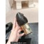 Chanel Metal Heel Mary Janes G45235 Quilting Leather Black 2024