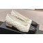 Chanel Metal Heel Pumps Quilting Leather White 2024