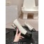 Chanel Metal Heel Pumps Quilting Leather White 2024
