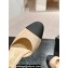 Chanel Crystal Heel Mary Janes G45235 Suede Beige 2024