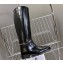 Gucci Heel 2.5cm Buckle-Detail Knee-Length Boots in Brushed Leather Black 2024