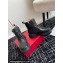 Roger Vivier Wallaviv Strass Buckle Chelsea Ankle Boots in leather Black 2024