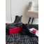 Roger Vivier Wallaviv Strass Buckle Chelsea Ankle Boots in leather Black 2024