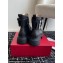 Roger Vivier Wallaviv Strass Buckle Chelsea Ankle Boots in leather Black 2024