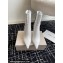 Jimmy Choo Heel 9.5cm Cycas Ankle Boots in White Nappa Leather 2024
