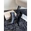 Jimmy Choo Heel 9.5cm Scarlett Ankle Boots in Black Nappa Leather 2024