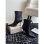 Jimmy Choo Heel 9.5cm Scarlett Ankle Boots in Black Nappa Leather 2024