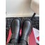 Roger Vivier Viv' Rangers Biker Booties with Metal buckle in leather Black 2024