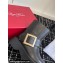 Roger Vivier Viv' Rangers Biker Booties with Metal buckle in leather Black 2024