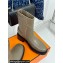 Hermes Jaimy ankle boots in calfskin Gray 2024