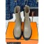 Hermes Jaimy ankle boots in calfskin Gray 2024